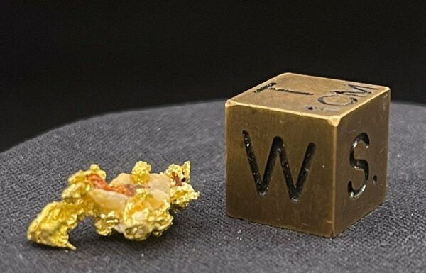 Gold auf Quarz