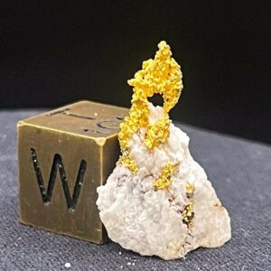 Gold auf Quarz